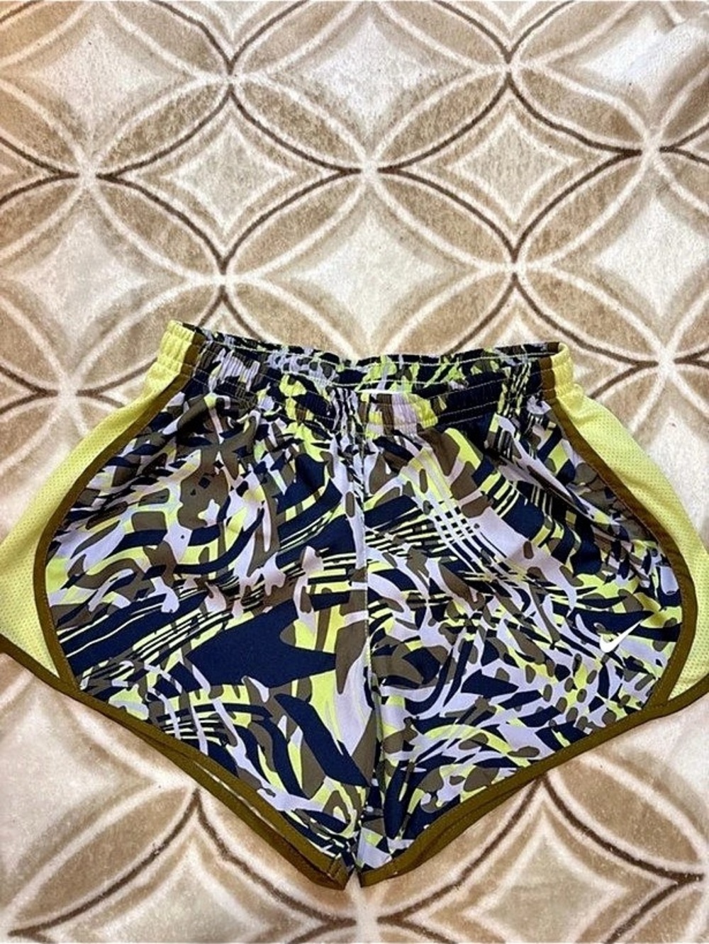 Kid’s Nike Dri-FIT Tempo Printed Running Shorts